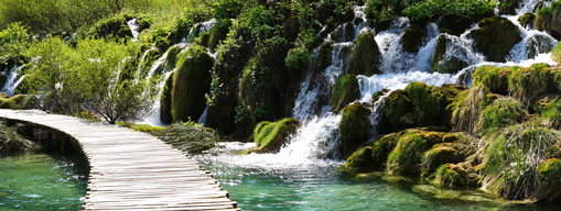 cascade-croatie cascade et palissade